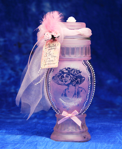 Shabby Chic Decanter